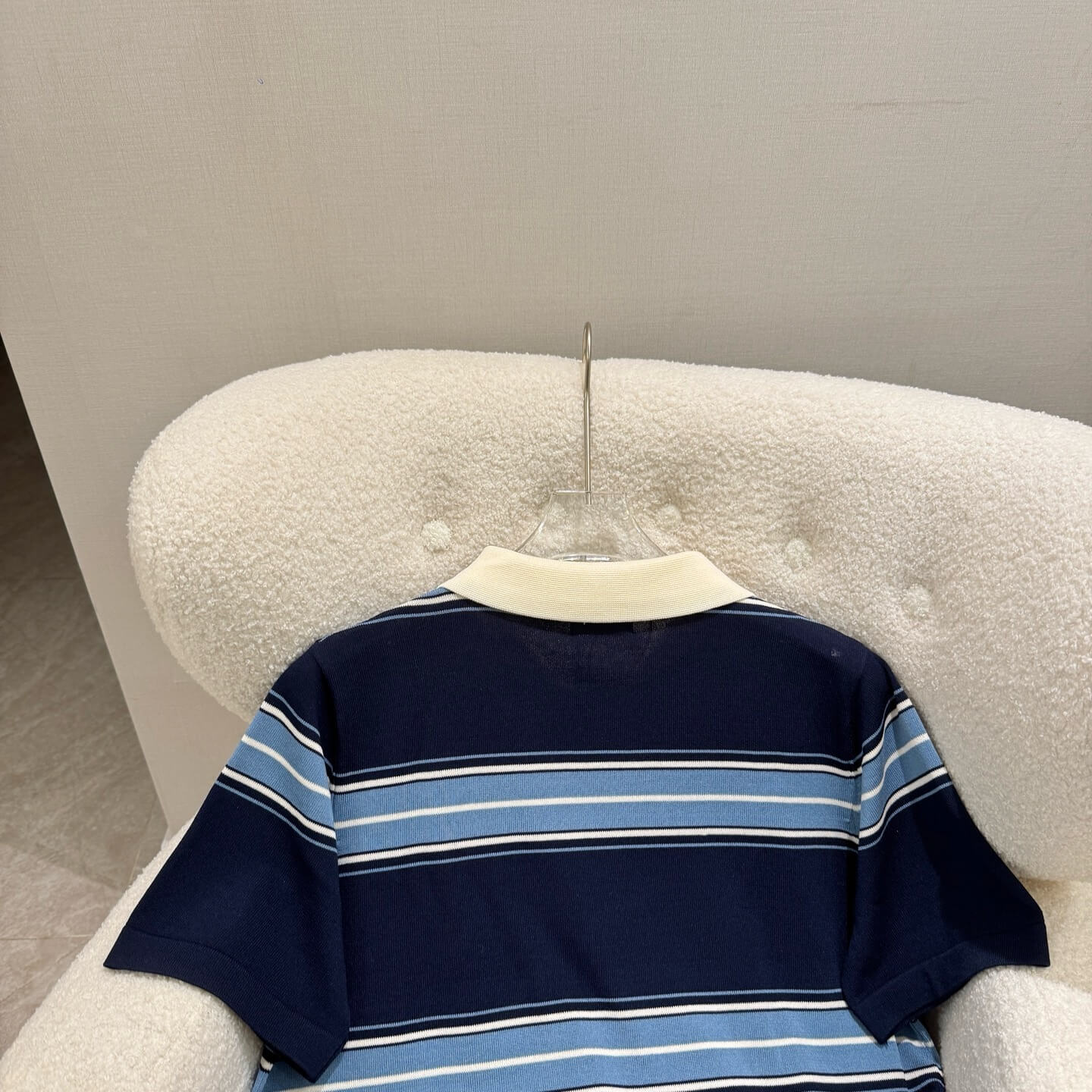 Camisa polo clásica de rayas