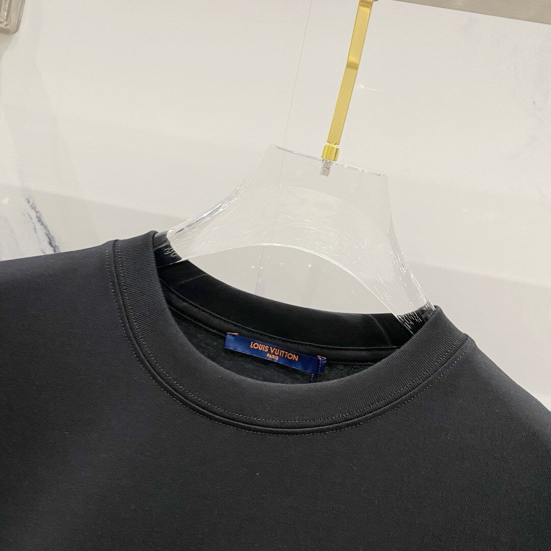 Camiseta con estampado de letras de colores