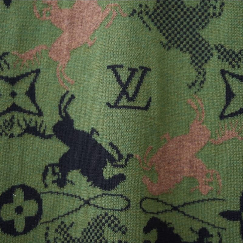 Camiseta de punto de camuflaje