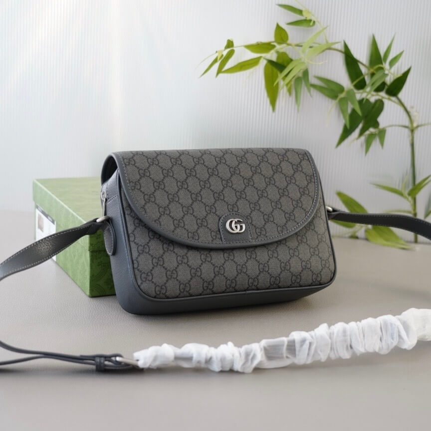 Bolso de hombro minimalista estampado de alta gama