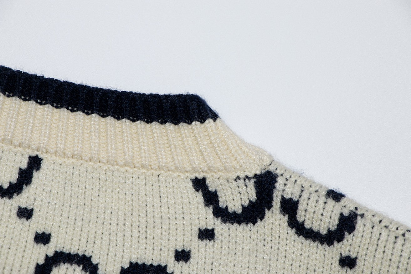 Sudadera de punto de algodón