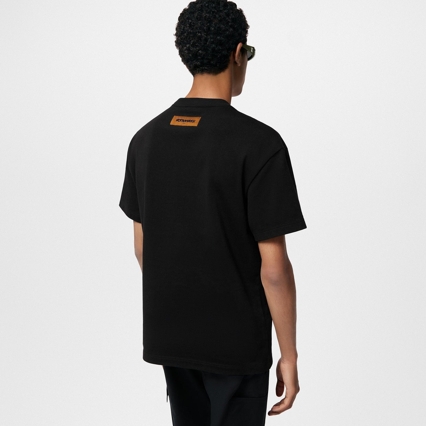 Camiseta con estampado de letras