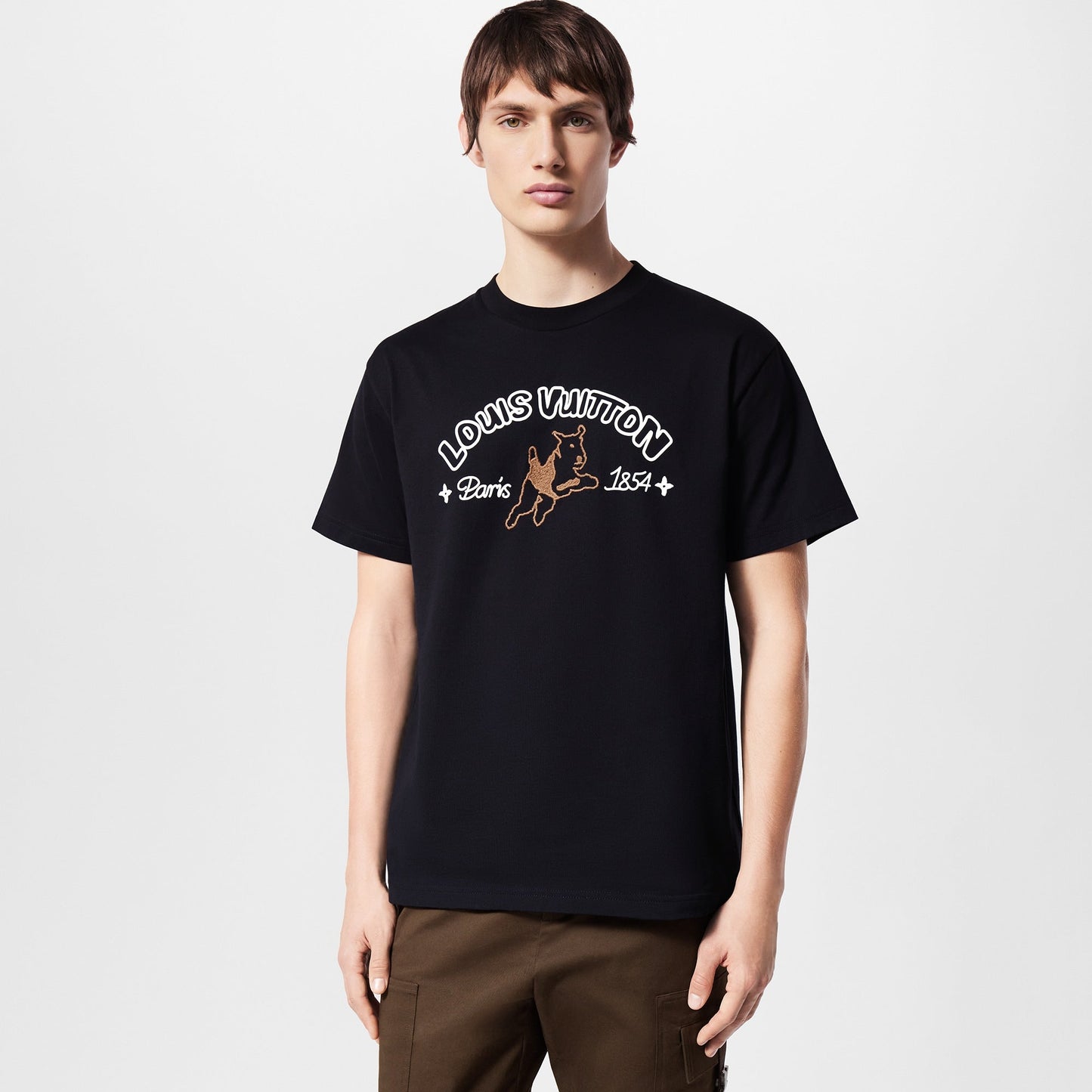 Camiseta con estampado de ganado