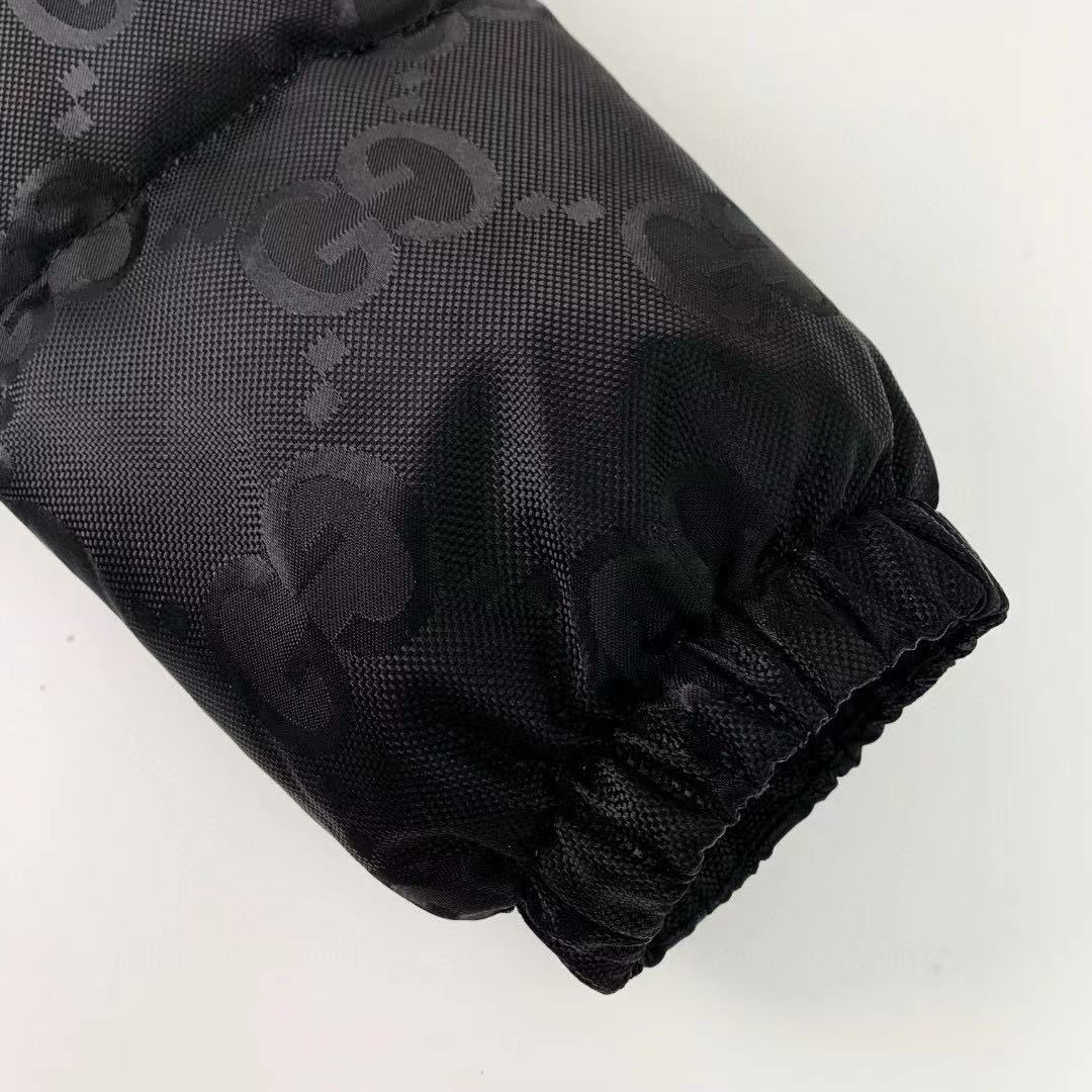 Chaqueta de plumas clásica con estampado integral