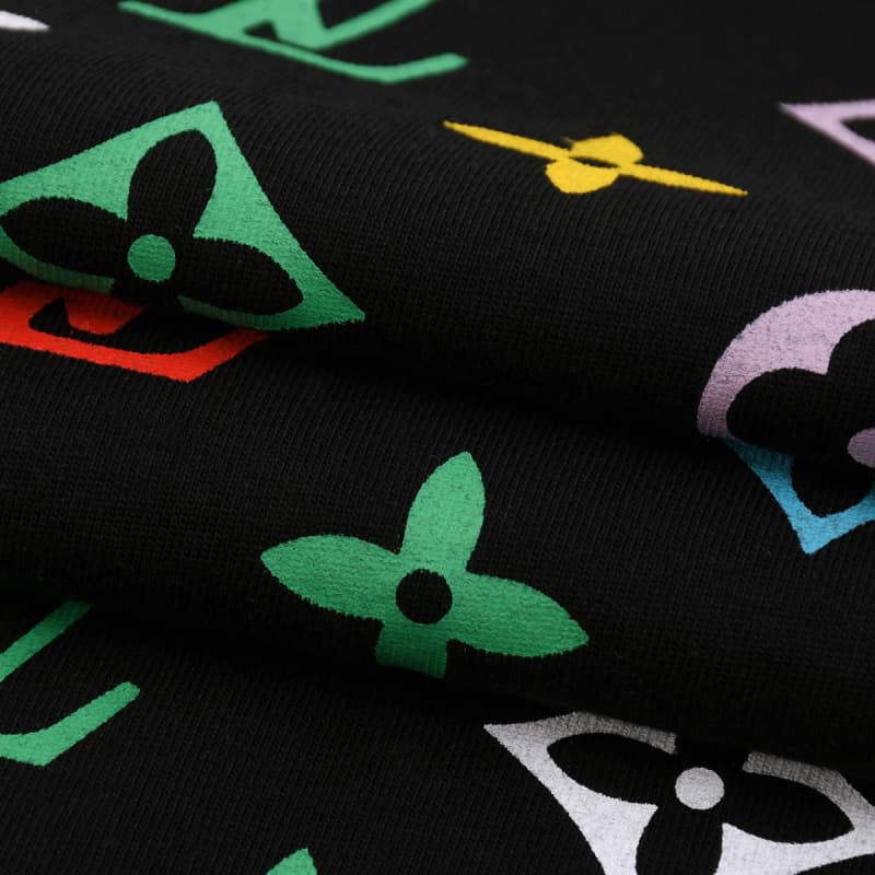 All-over Tricolor Print T-shirt