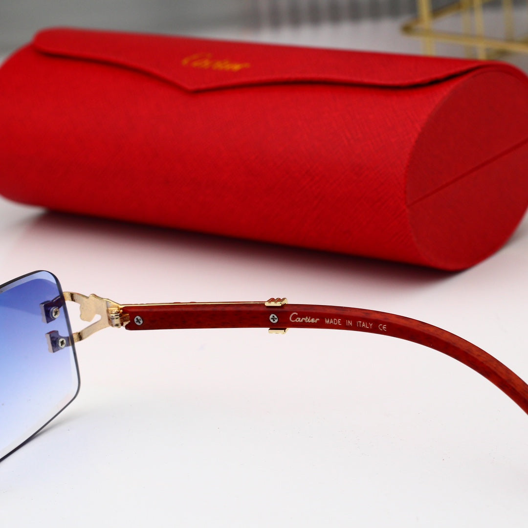 Gafas de sol elegantes sin marco