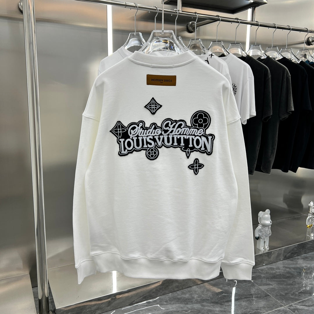 Sweat-shirt brodé simple