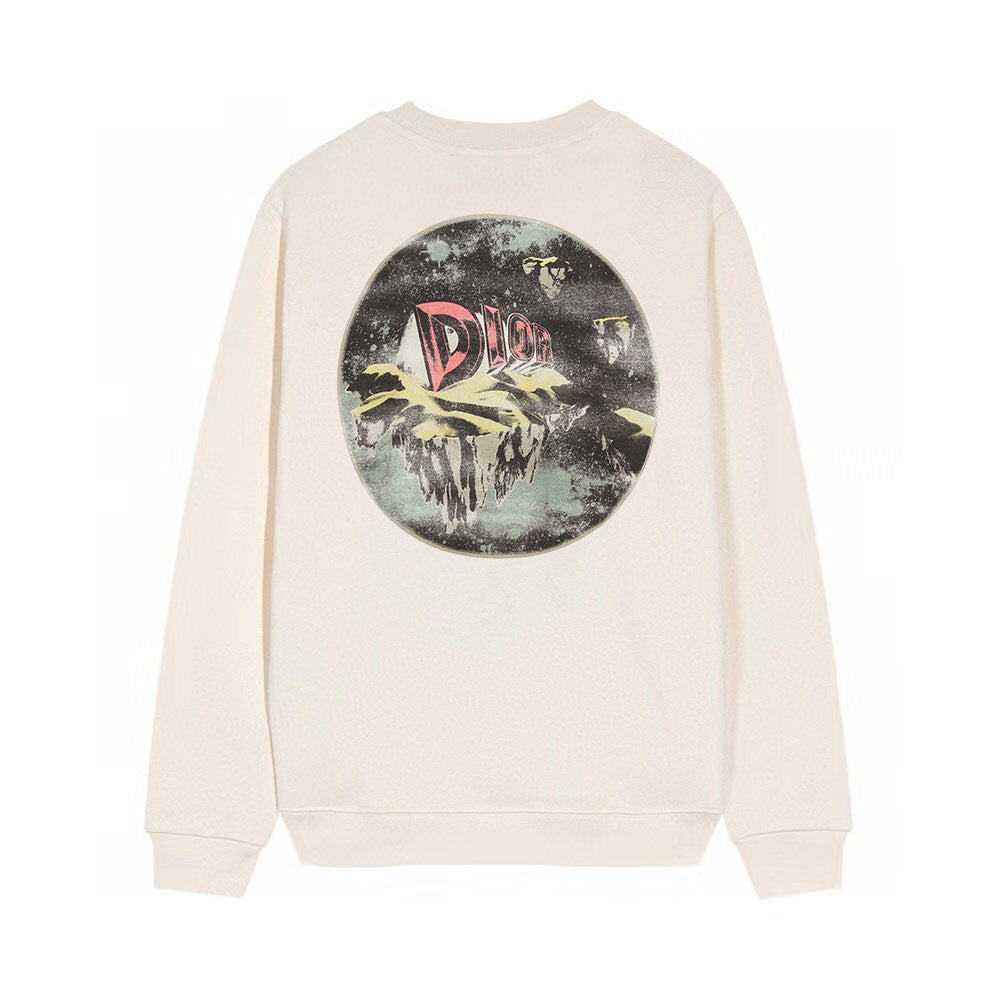 Sudadera con estampado de triángulos