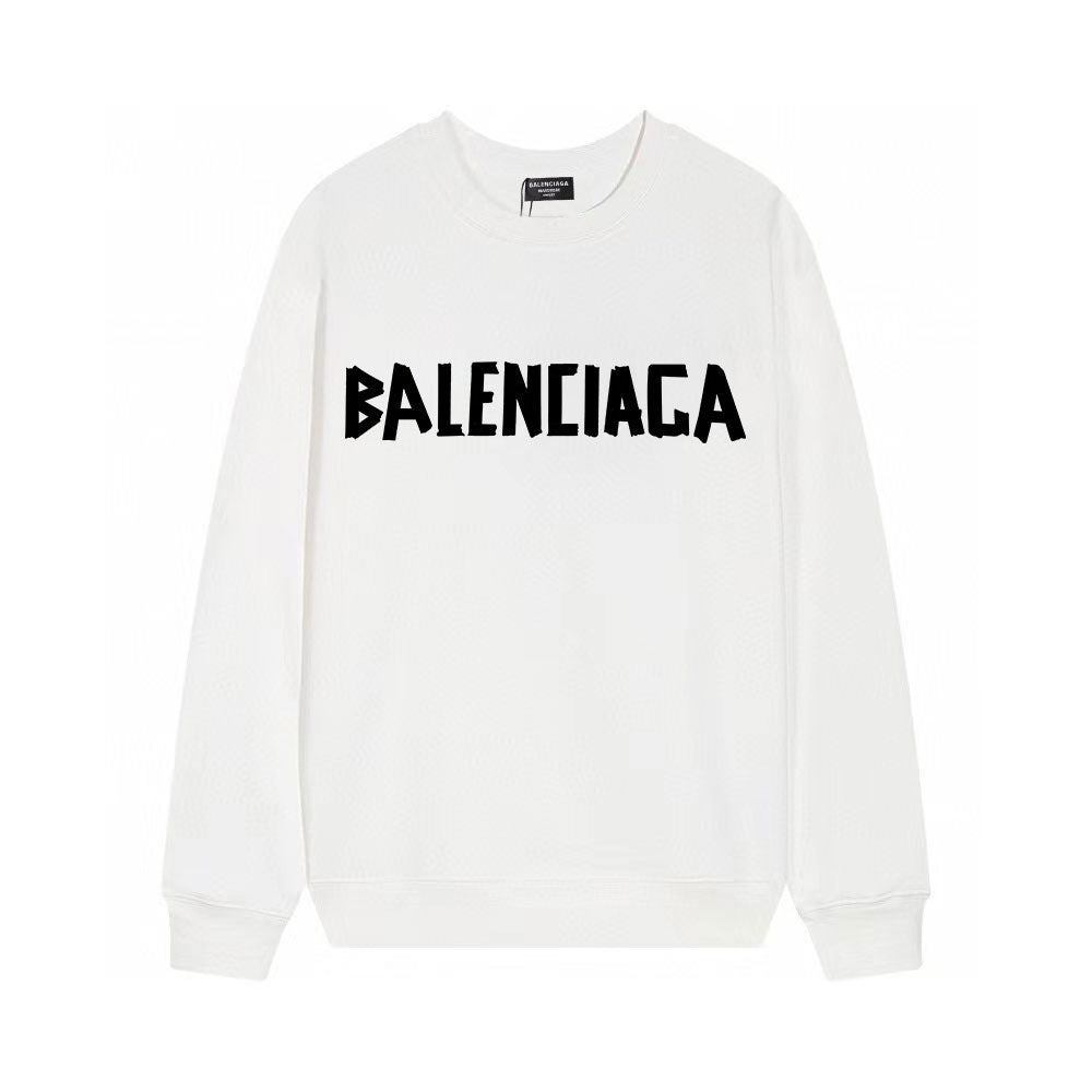 Sudadera con estampado de cinta adhesiva