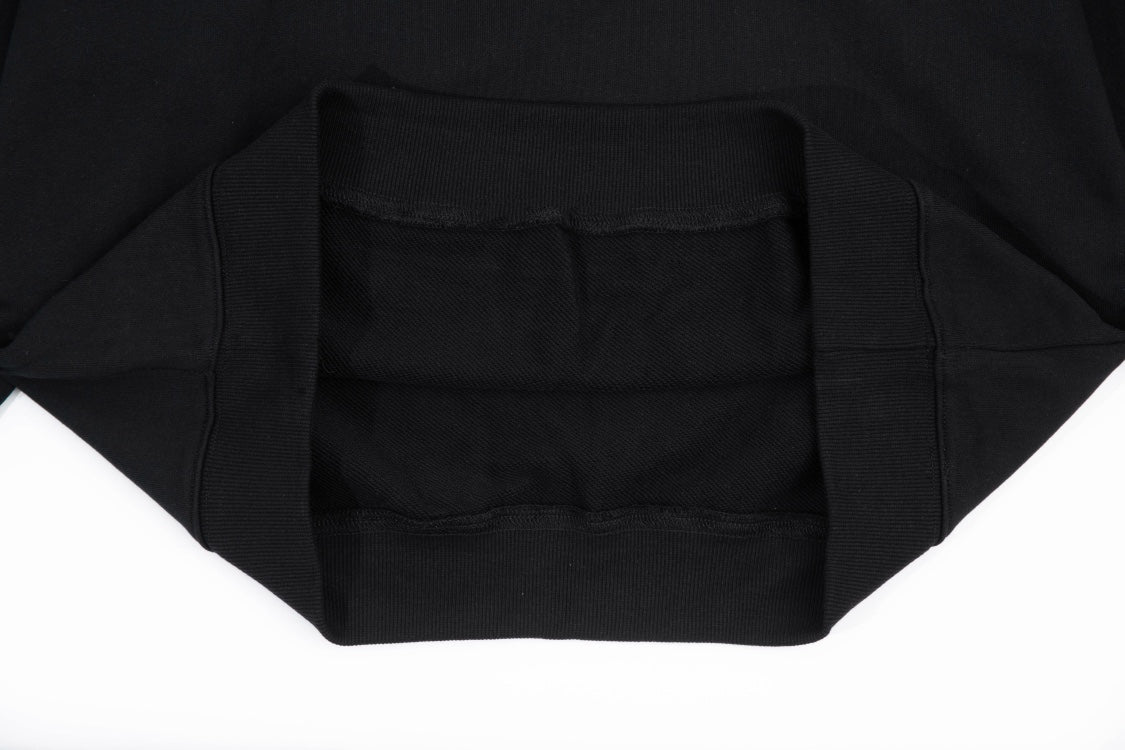 Sweat-shirt imprimé jaune