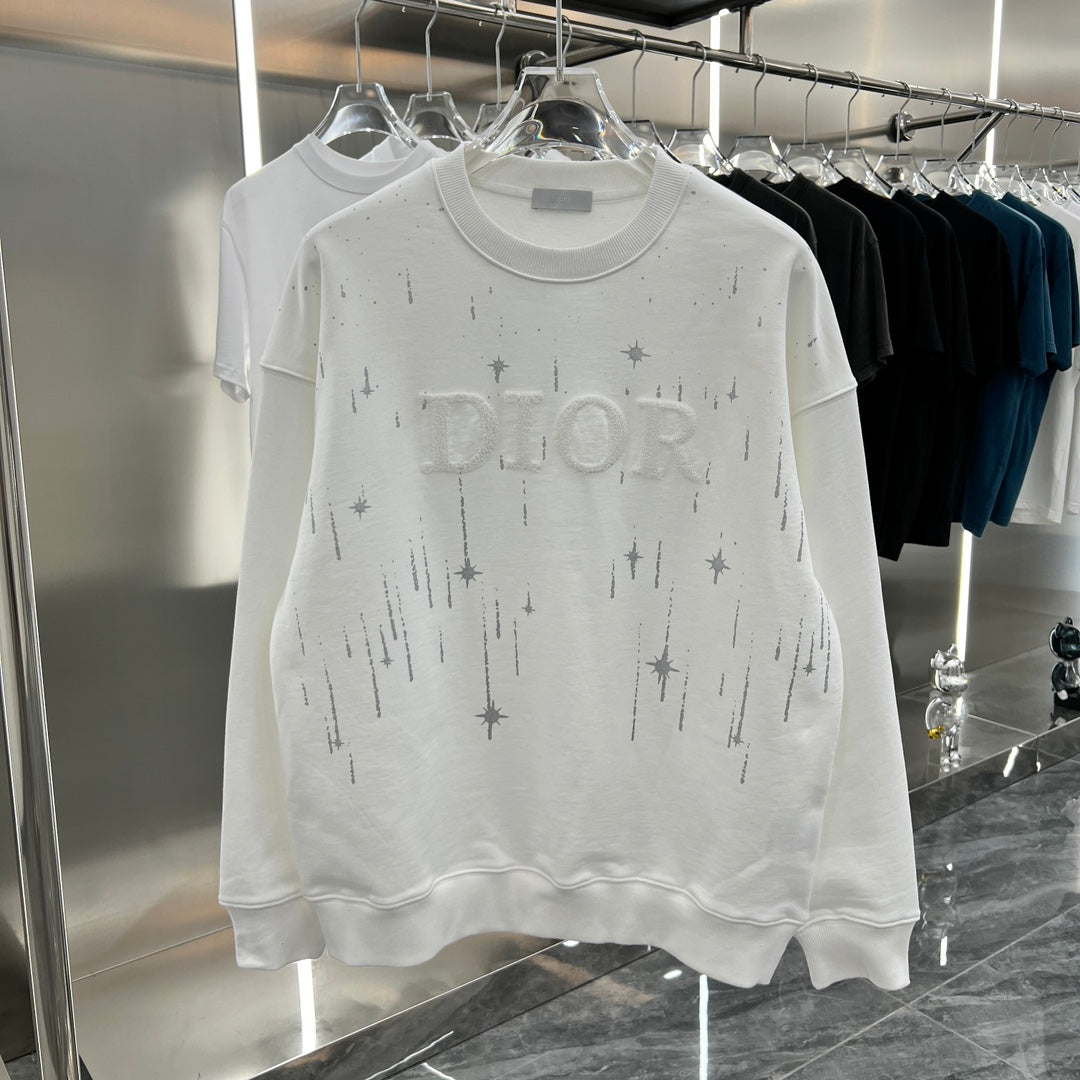 Sweat-shirt imprimé Falling Meteo