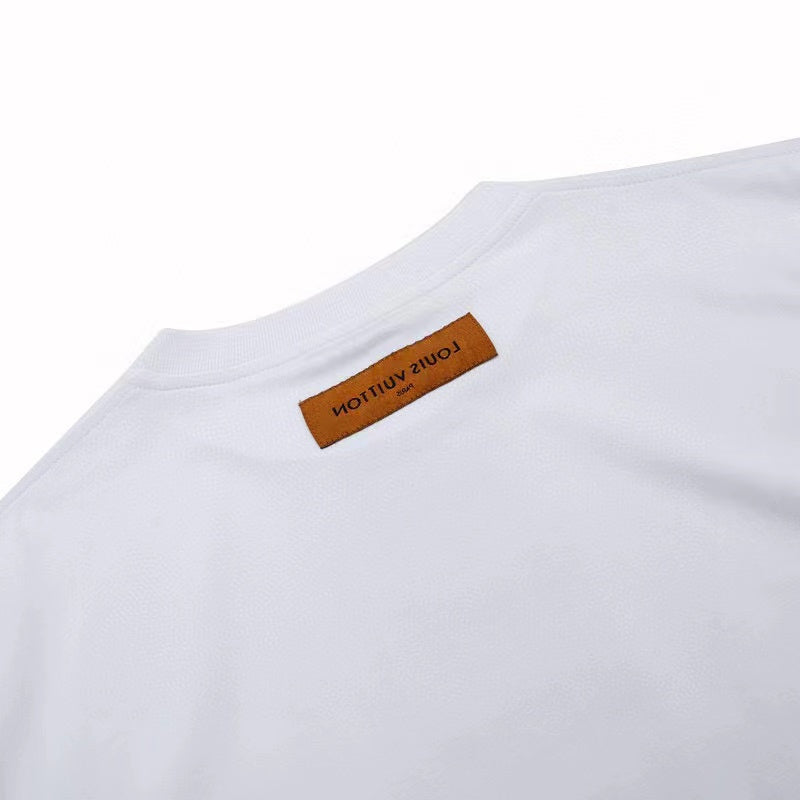 Camiseta con estampado estereoscópico 3D