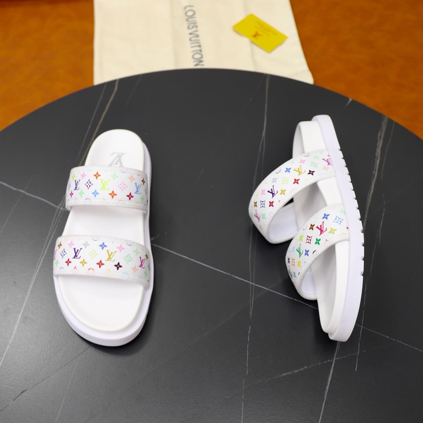 Pantuflas casuales de jacquard de colores