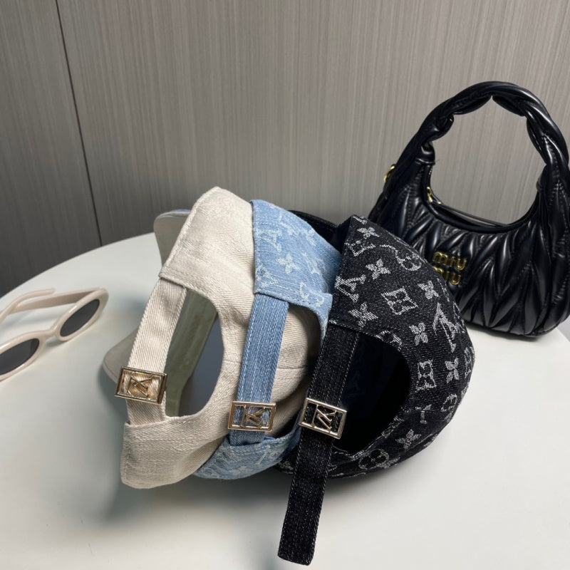Gorra de béisbol vaquera clásica con estampado integral