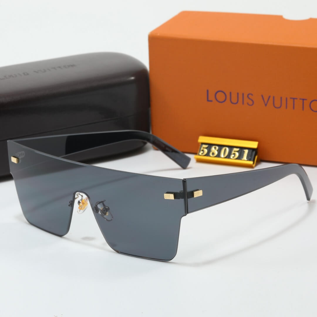 Gafas de sol de una pieza con letras geniales