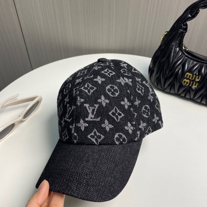 Gorra de béisbol vaquera clásica con estampado integral