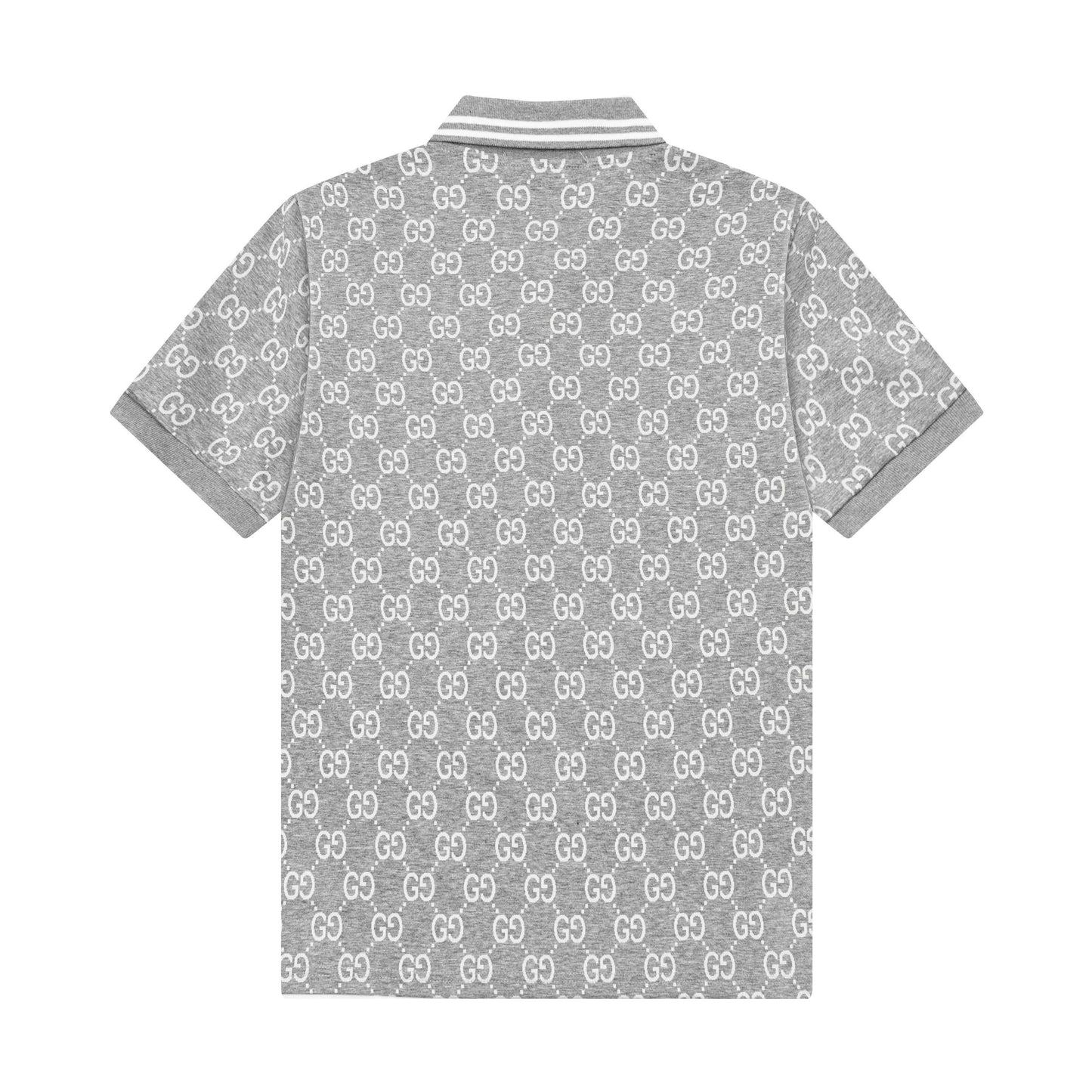 Polo con estampado completo de doble G