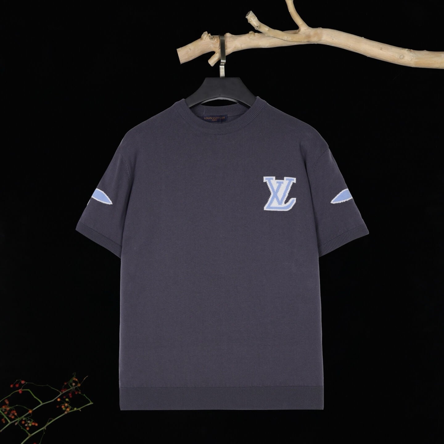 Camiseta de punto jacquard