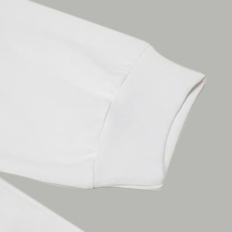 New Color Classic Letter Print Long Sleeve Shirt
