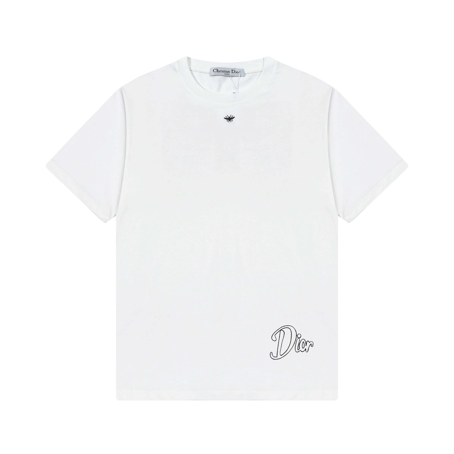 Camiseta con bordado de letras
