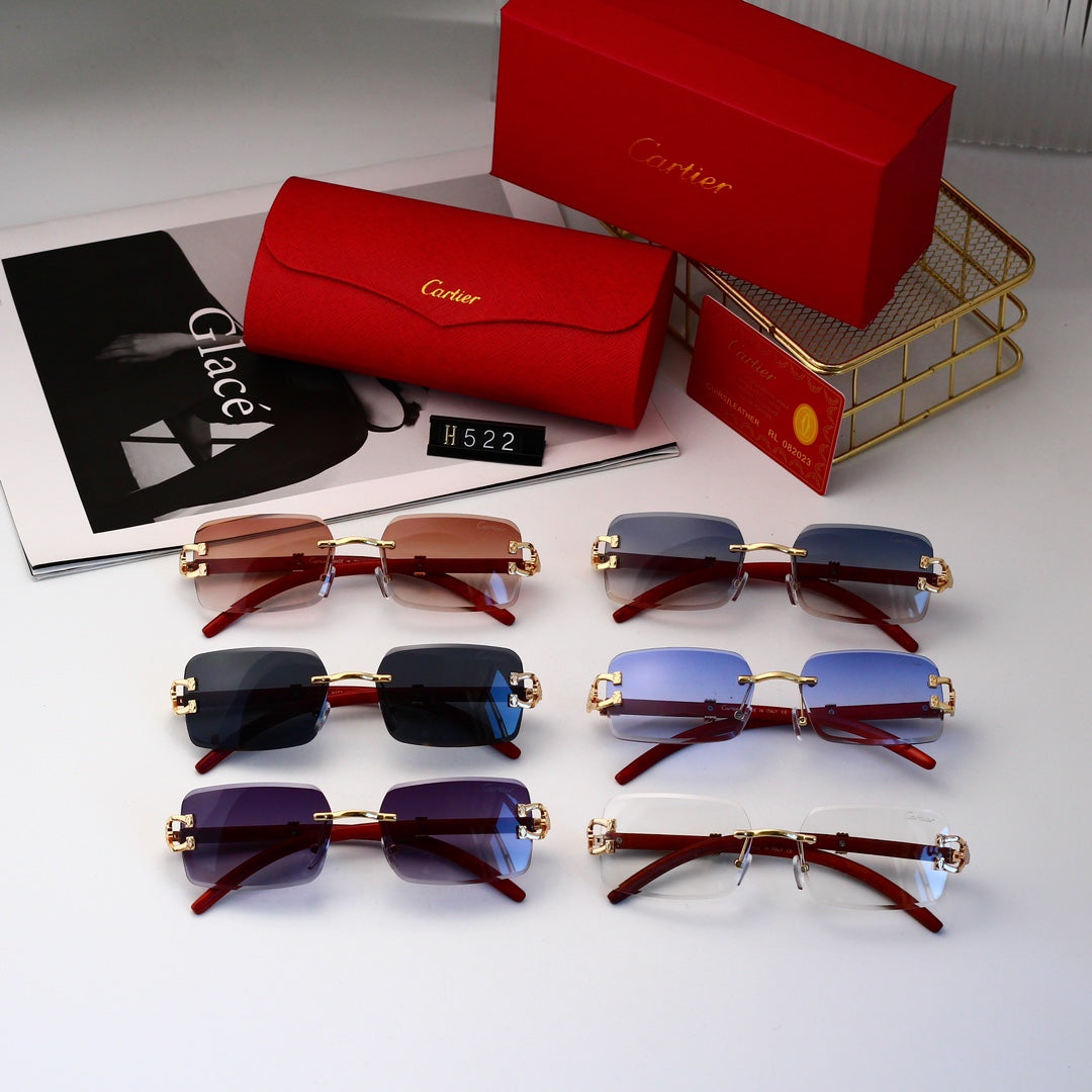Gafas de sol elegantes sin marco