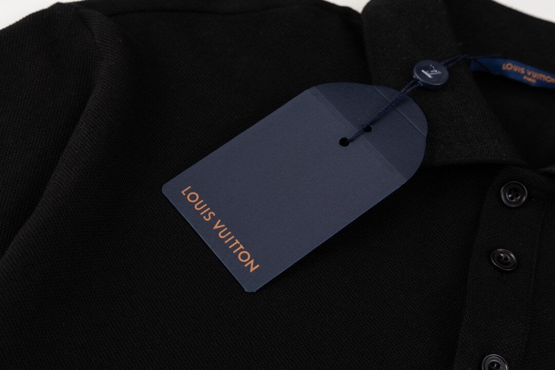 Camiseta polo con estampado de bolsillo