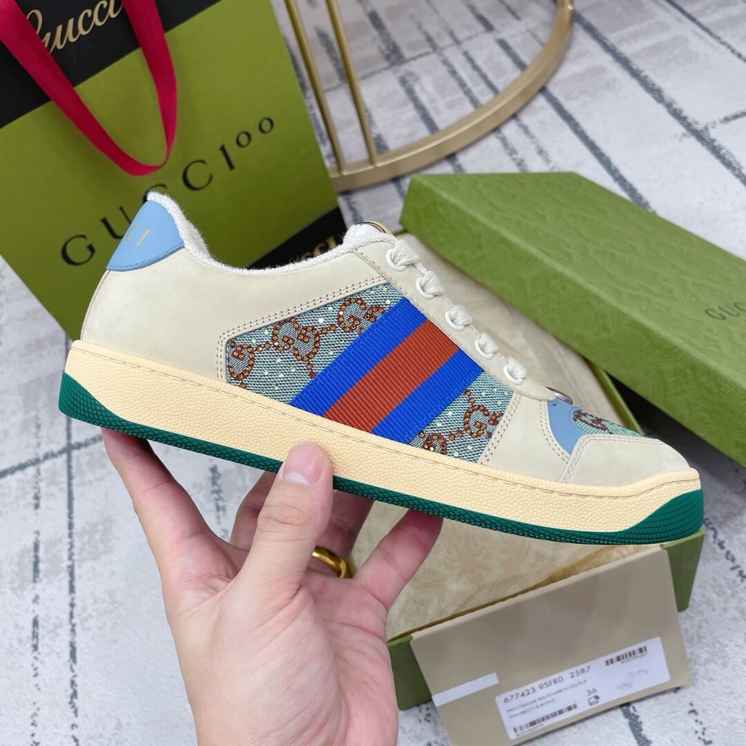 Diamond Double-G Sneakers