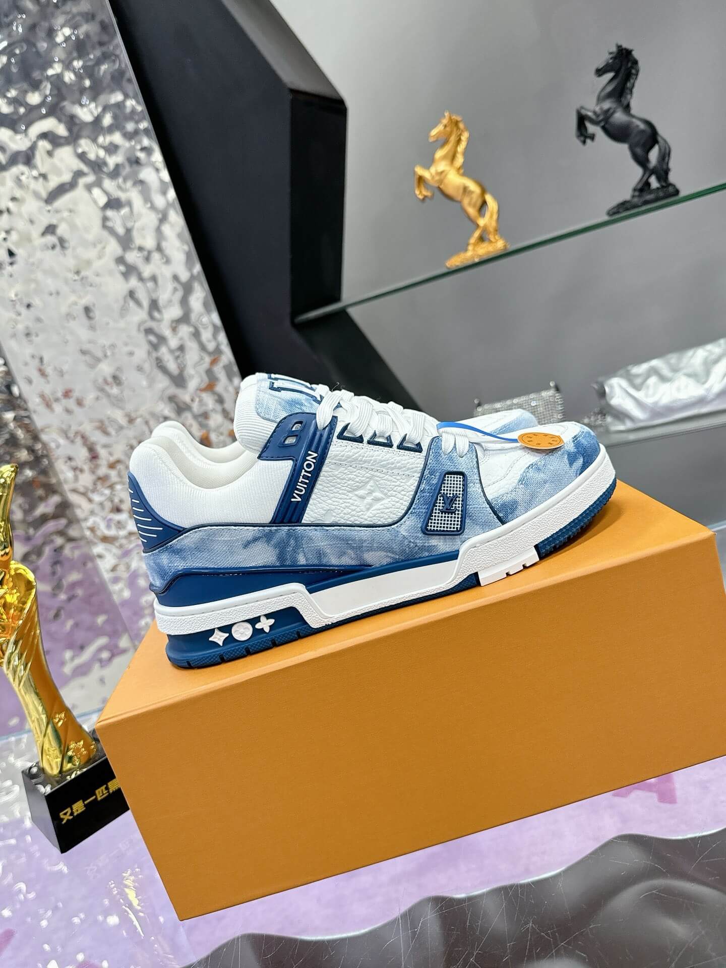 Classic Series Blue Sneakers