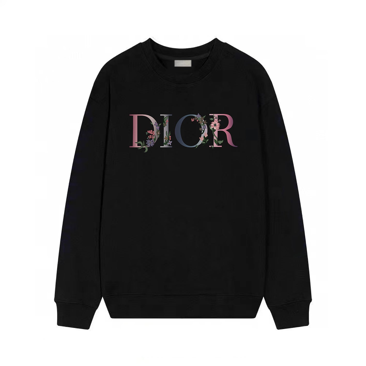 Sudadera con estampado de flores
