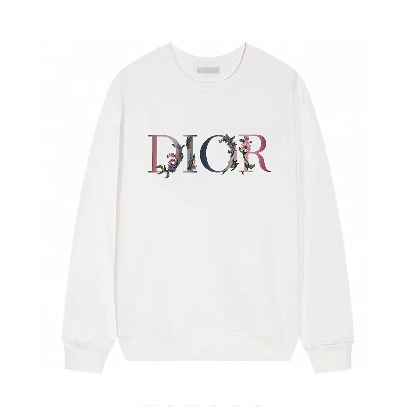 Sudadera con estampado de flores