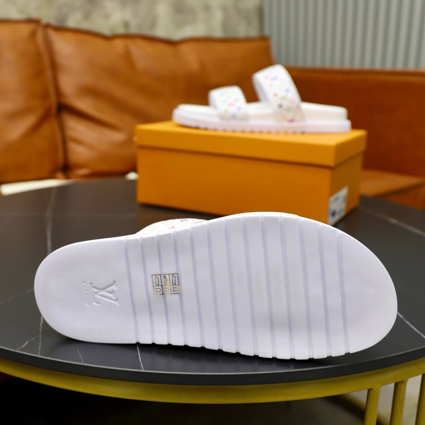 Pantuflas casuales de jacquard de colores