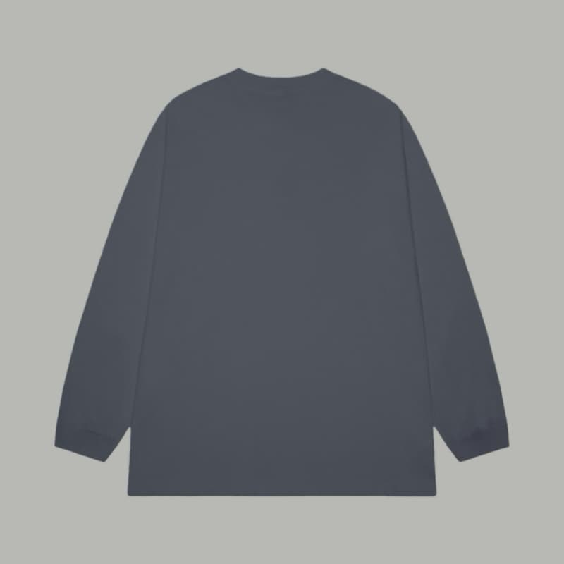 New Color Classic Letter Print Long Sleeve Shirt