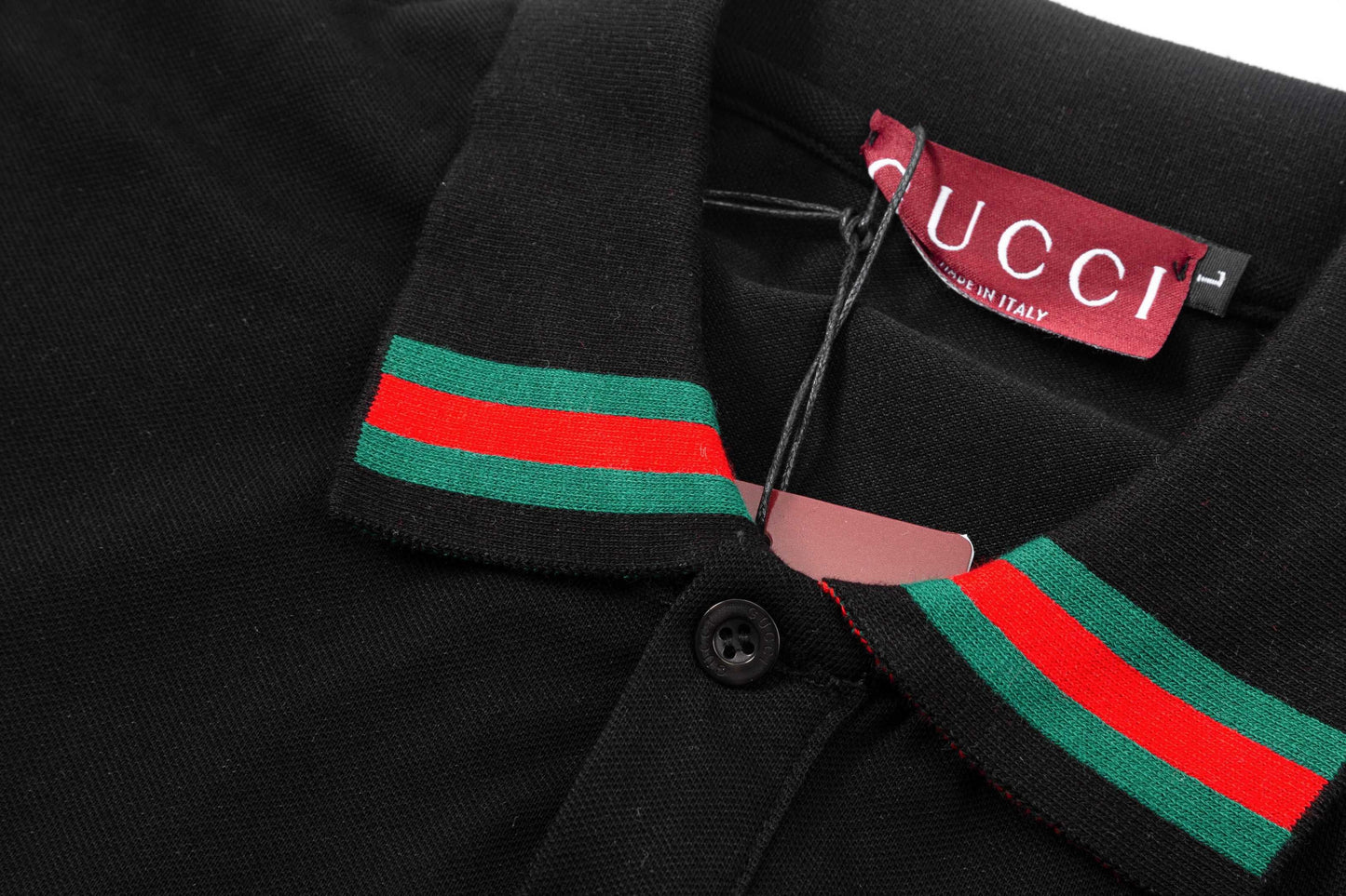 Camisa polo de rayas anudadas