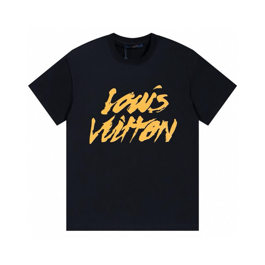Camiseta con estampado de letras de moda
