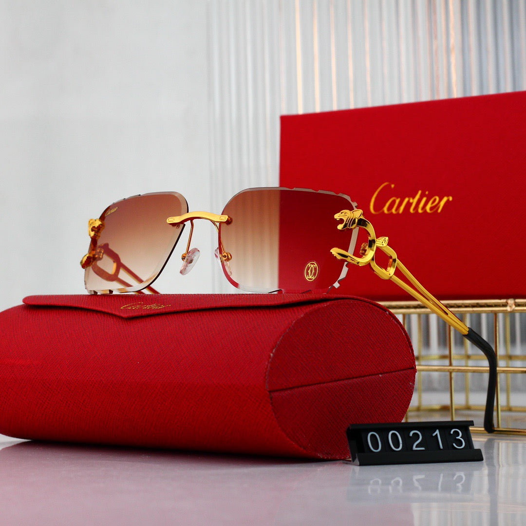 Gafas de sol extragrandes con detalle de aro