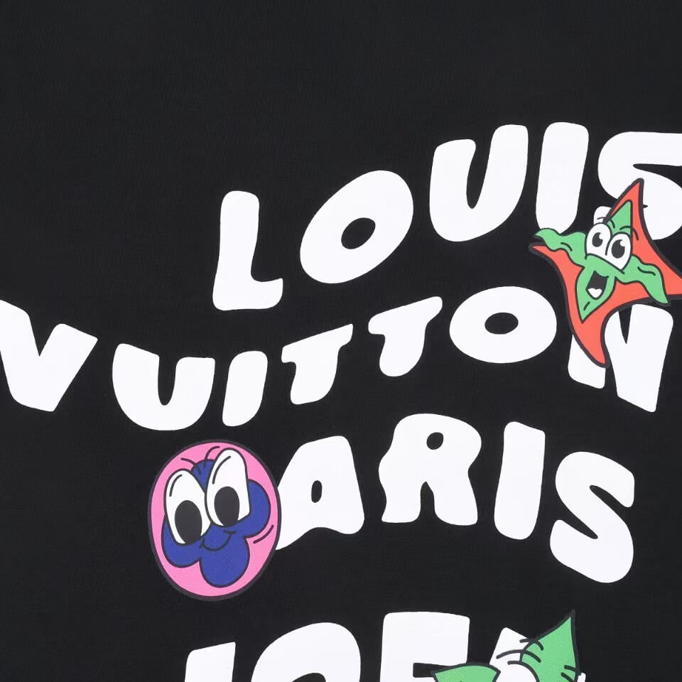 Camiseta con estampado de letras