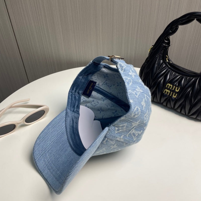 Gorra de béisbol vaquera clásica con estampado integral