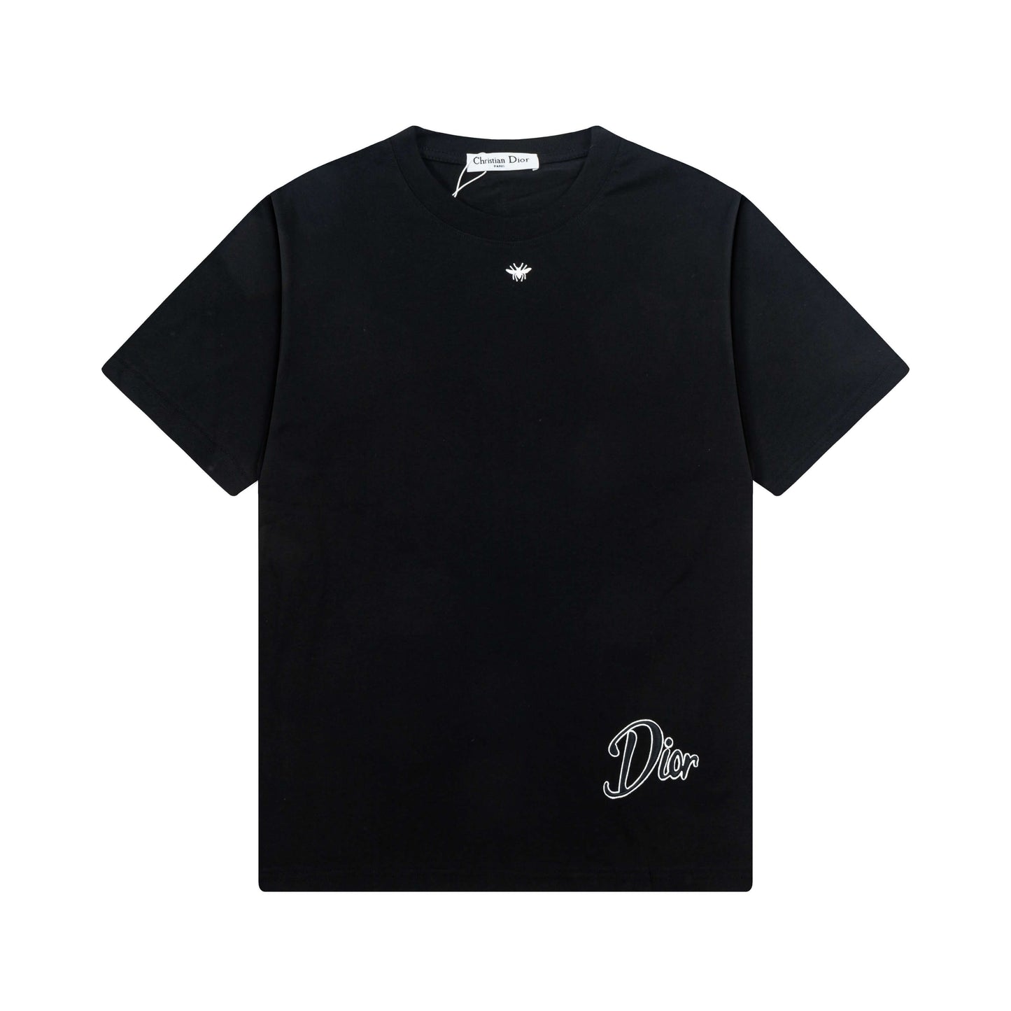 Camiseta con bordado de letras
