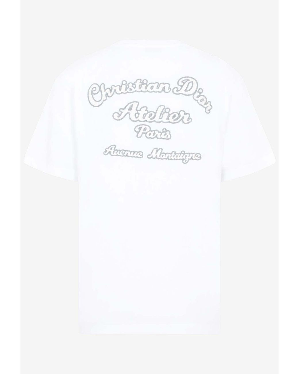 Camiseta blanca de cuello redondo