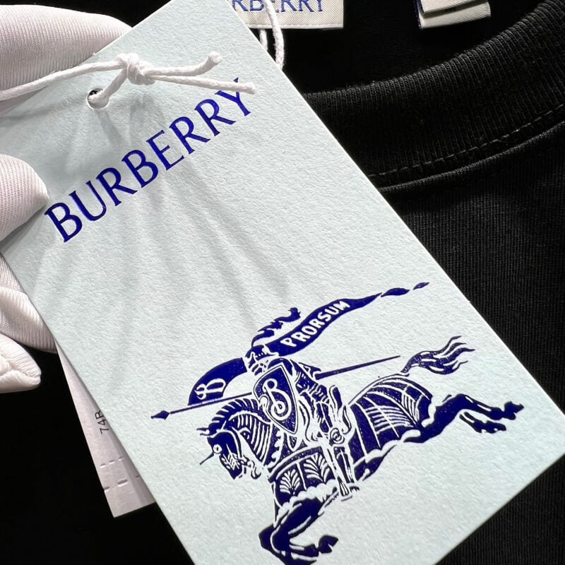 Camiseta clásica bordada con caballo de guerra