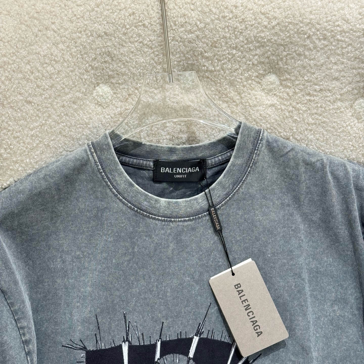 Distressed Letter B T-Shirt