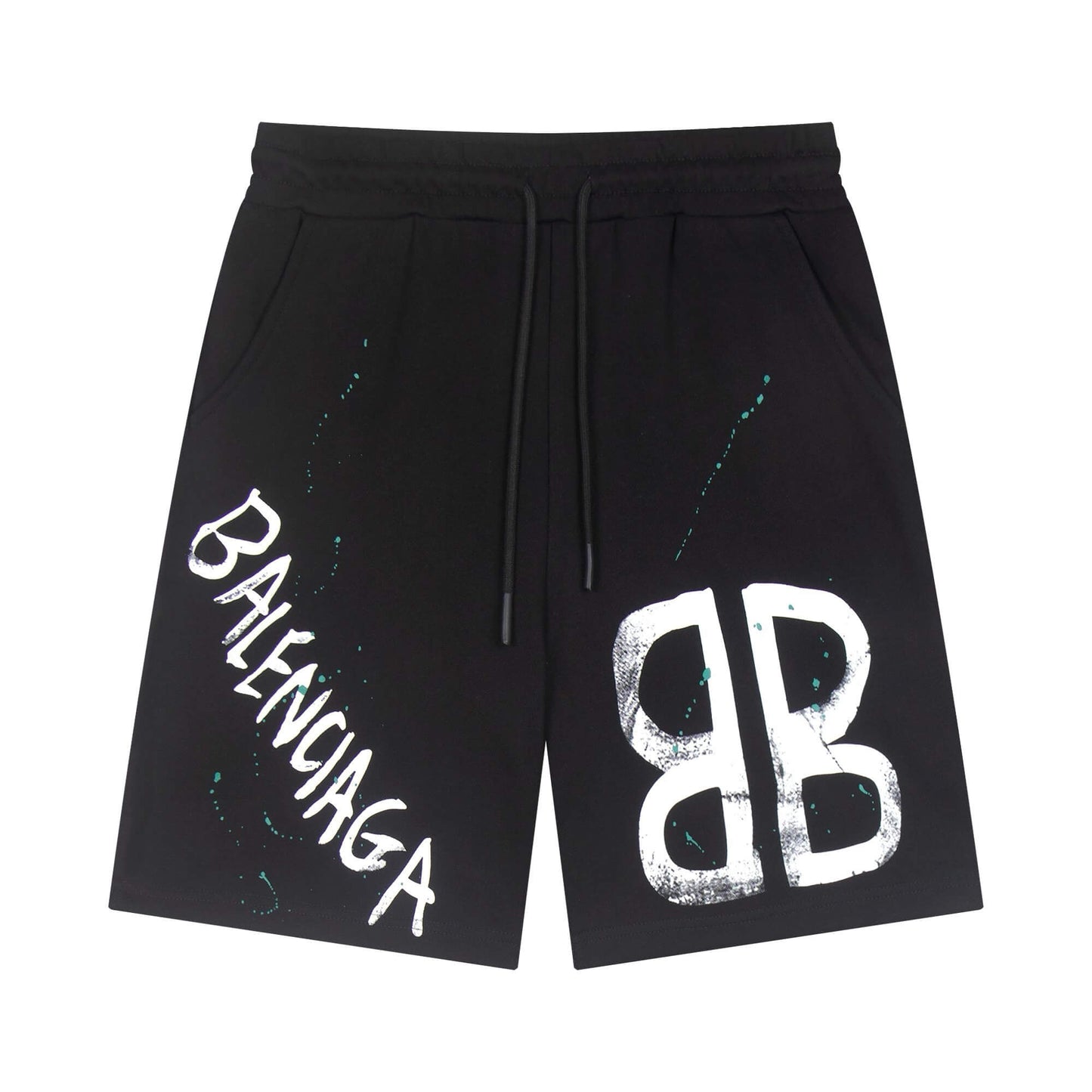 Pantalones cortos con estampado de salpicaduras