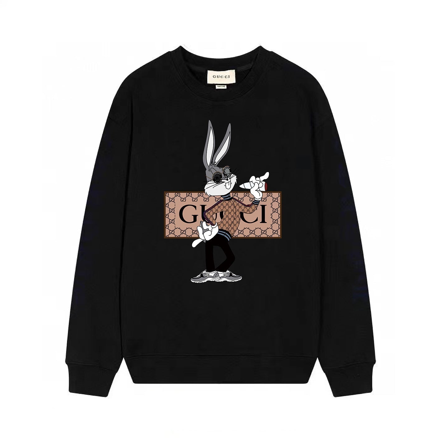 Sudadera con estampado de conejito