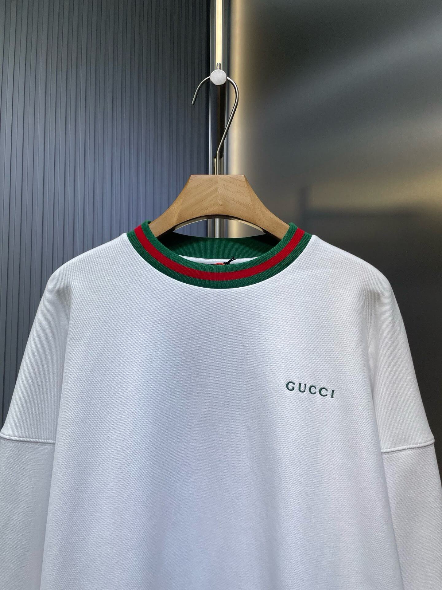 Embroidered Tape Sweatshirt