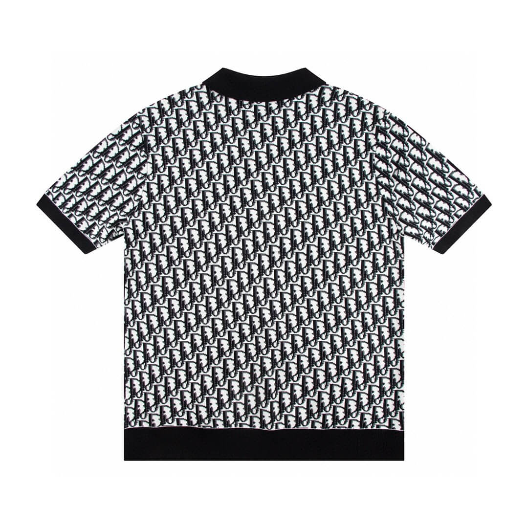 Camiseta polo con estampado completo