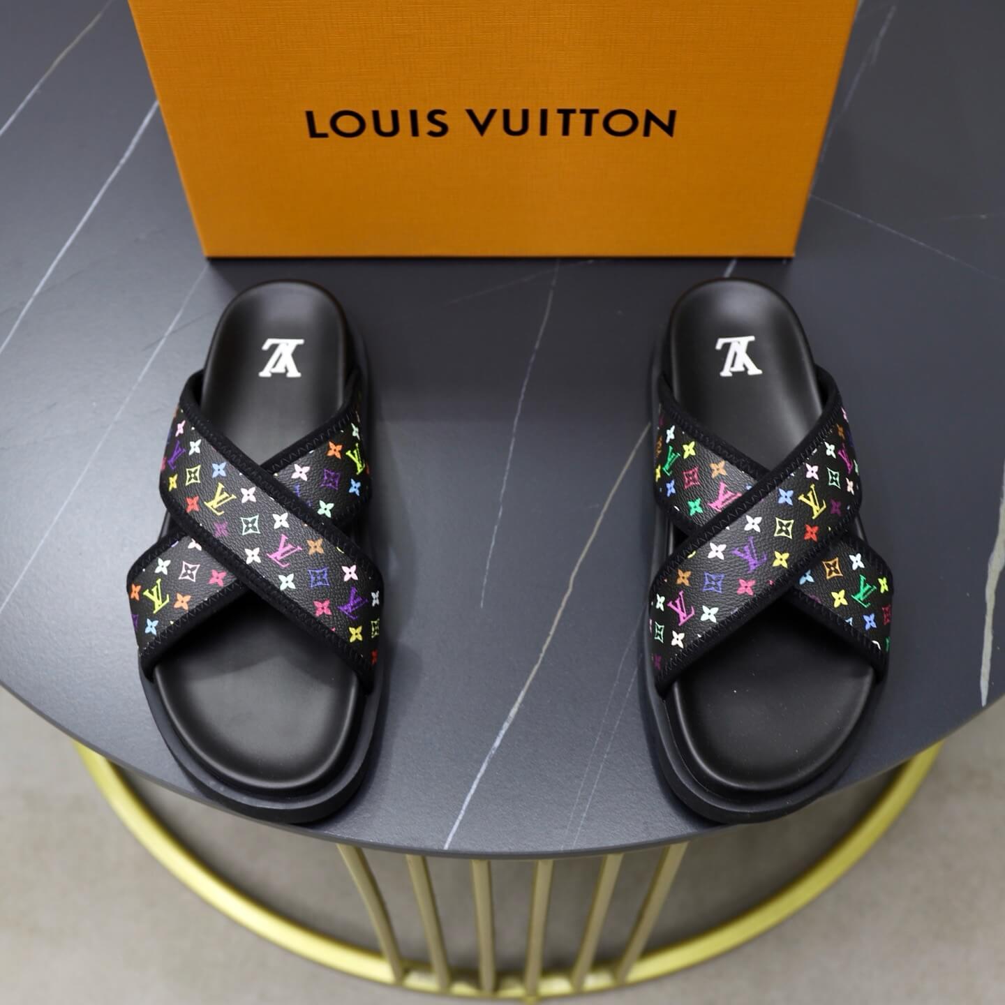 Pantuflas de jacquard de colores