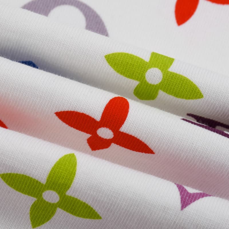 All-over Tricolor Print T-shirt