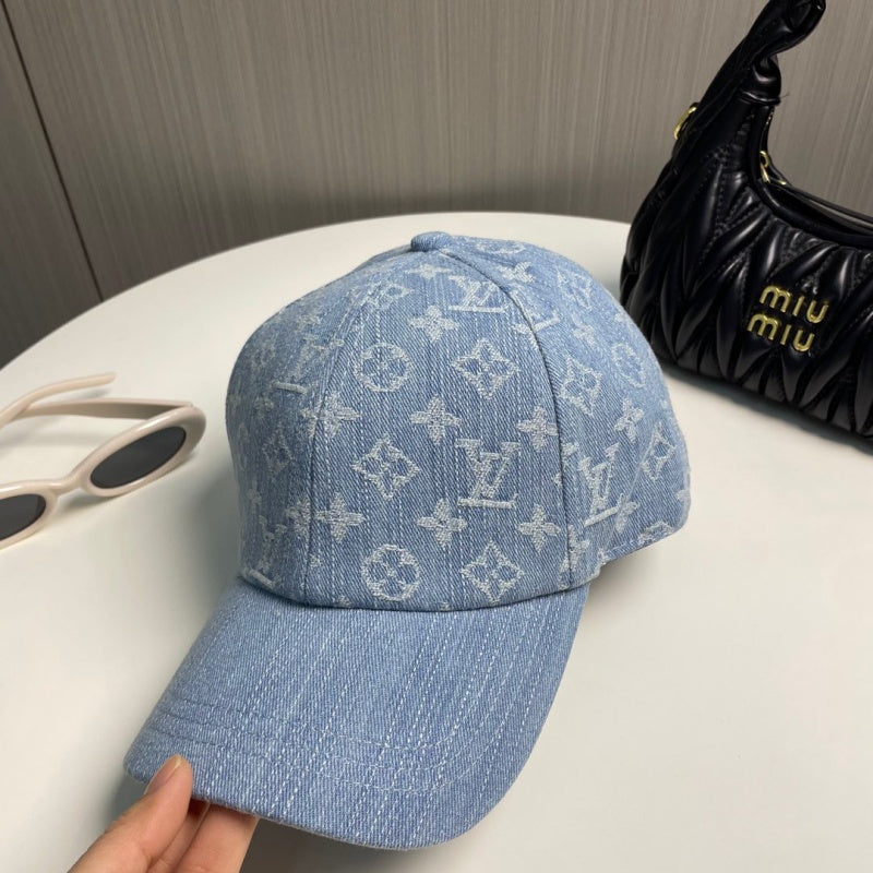 Gorra de béisbol vaquera clásica con estampado integral