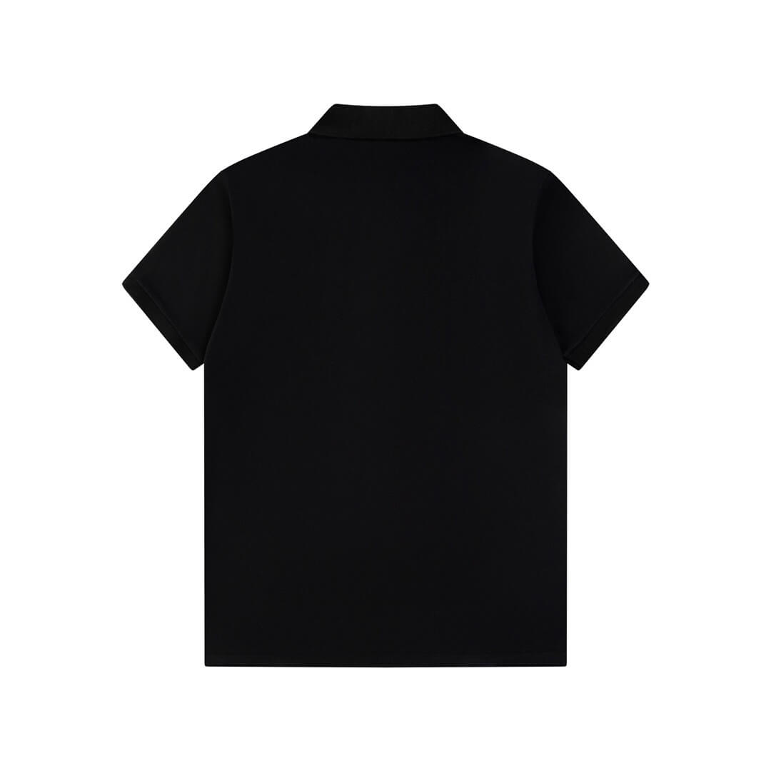 Camiseta polo con bordado de caballo de guerra en la cintura