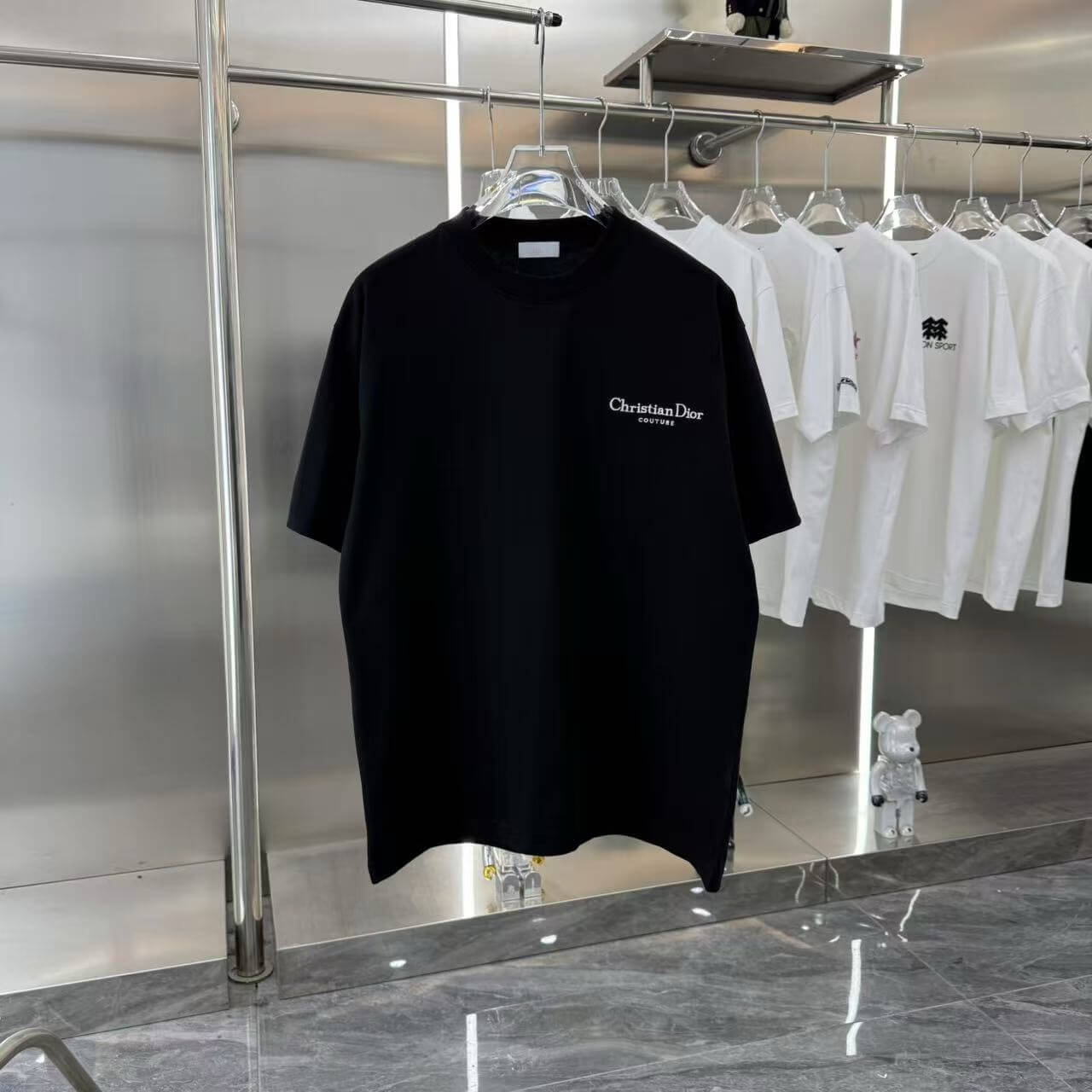 Camiseta con estampado de letras